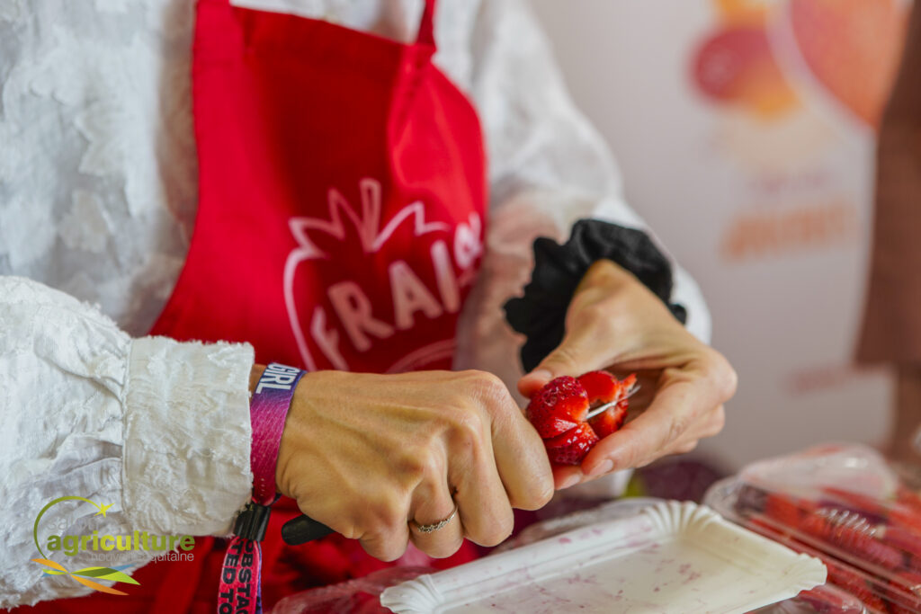 Salon Agriculture Bordeaux fraise label rouge
