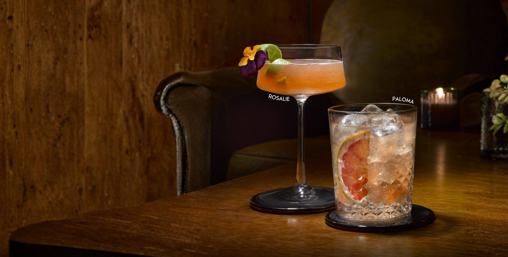 Cocktail Pineau Rosalie