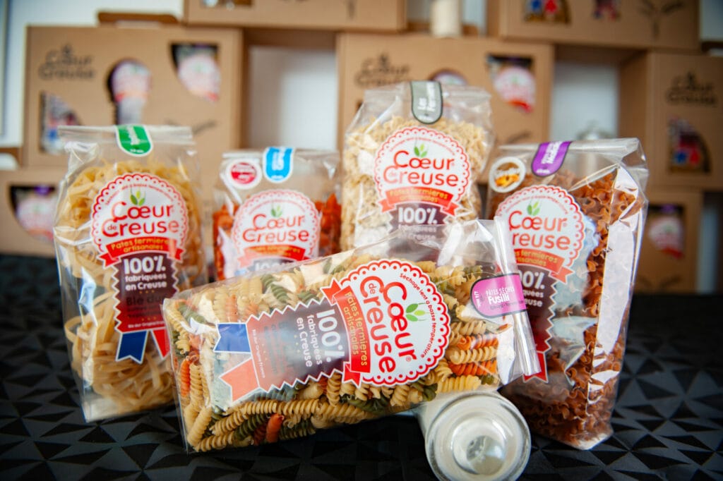 gamme pates Coeur de Creuse