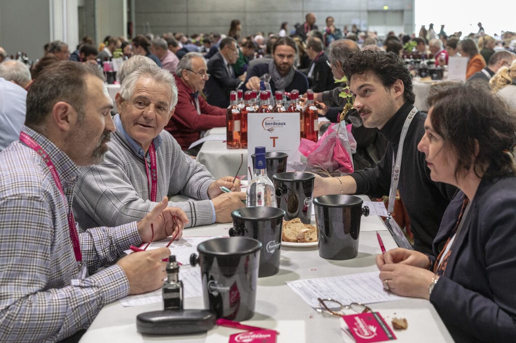 Concours vins de Bordeaux Nouvelle Aquitaine degustation